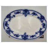 W.H. Grindley & Co blue & white platter