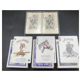 Collection Of 5 Playing Card Decks