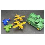 Retro plastic kids' toys