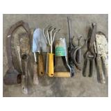 Various garden tools
