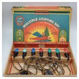 Vintage Polly Tree Lighting Set 'Mazda' lamps