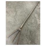 Antique wooden hay fork