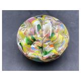 Vintage Art Glass Paperweight