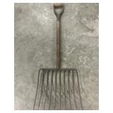Antique pitchfork