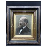 Antique Victorian Gentleman Portrait ï¿½ Ornate