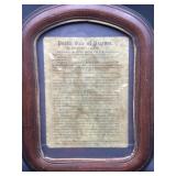Historical Slave Auction Broadside Print ï¿½