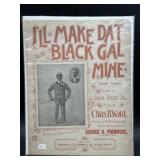 Antique Black Americana Sheet Music ï¿½Iï¿½ll Make
