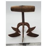 Antique cast iron food chopper aka 'spider legs'