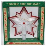 Yule Glo illuminated plastic Christmas star