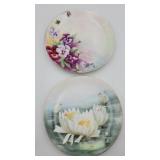 Vintage collectible Bavarian porcelain plates