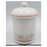 Vintage 1980s Avon Porcelain Apothecary Jar