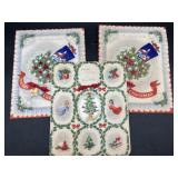 (3) Vintage Die-Cut Christmas Cards ï¿½ 1940s/50s ï¿½