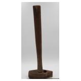 vintage sledge hammer railroad, blacksmith, stone