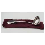 Gerity Georgian-style silver-plated ladle