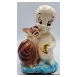 Vintage Casper the Ghost money bank