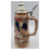 Vintage Gerz German beer stein tavern/Alpine