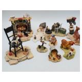 Ceramic figurines R.F.D. America series Lowell