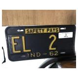 Lot of Vintage License Plates