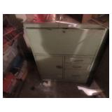 Drop Front Metal Cabinet