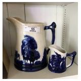 2 Pieces of Sleepy Eye Stoneware