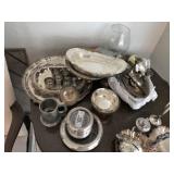 Large Lot of Silver Plate