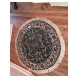 Small Rug & Horseshoe