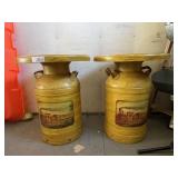 Set of Barrel Tables