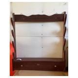 Wall Gun Rack with Drawer