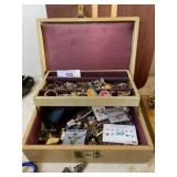 Jewelry Box with Contents