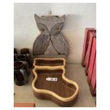 2 Wooden Pieces