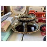 2 Ceramic Candy Dishes