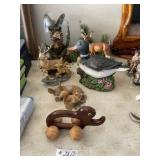 Assortment of Wildlife Collectibles