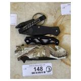 3 Folding Pocket Knives