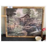 Hunters Dream Wildlife Art Picture
