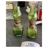 2 Miniature Oil Lamps