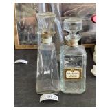 2 Walker Deluxe Decanters