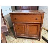 Antique Press Cabinet