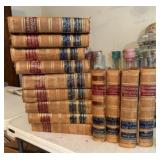 Set of Antique Leather Bound Encyclopedias