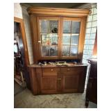Large Antique Corner Cabinet