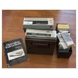 Vintage Panasonic Cassette Recorder & Misc.