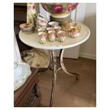 Antique Round Marble Top Table