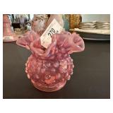 Fenton Hobnail Opalescent Vase