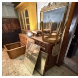 Remaining Furniture & Mirrors in Room