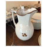 Large English Tea Leaf Pitcher