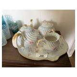German 4 Piece China Tea Set