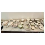 Large Lot of Vintage Collectible China