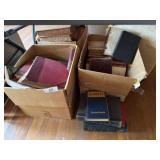 2 Boxes Antique & Collectible Books