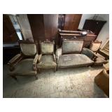Victorian 4 Piece Parlor Set