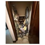 Closet of Miscellaneous Vacuums