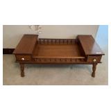 Vintage 2 Drawer Coffee Table